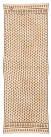 Rajasthani Man's Cotton Block-Printed Shawl, India