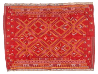 Barmeri Wedding Shawl, India, Circa 1900