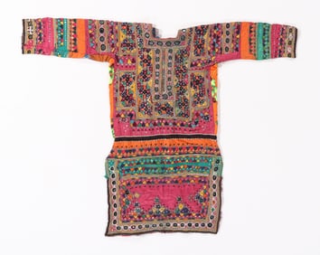 Finely Detailed Festival Dress, Muslim Community, Sind, Early-Mid 20th C.