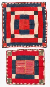 2 Banjara Quilted Textiles, India, Early/Mid 20th C.