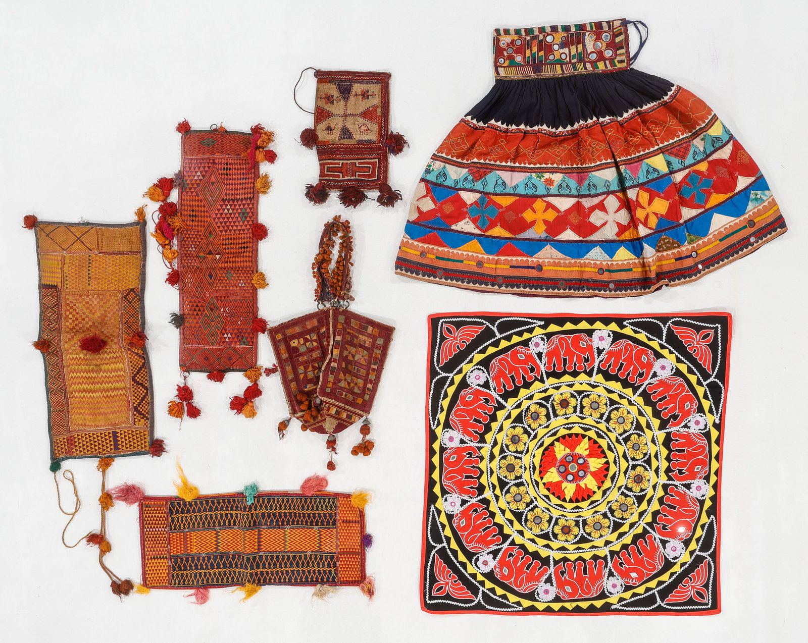 7 Banjara Indian Applique and Embroidered Textiles (1 of 5)