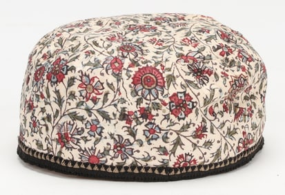 Isfahan Kalamkari Hat, Early 20th C.