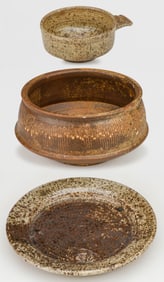 3 Pieces of Art Pottery