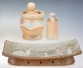 3 Pieces of Studio Pottery