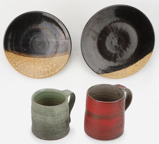 4 Pieces of Art Pottery