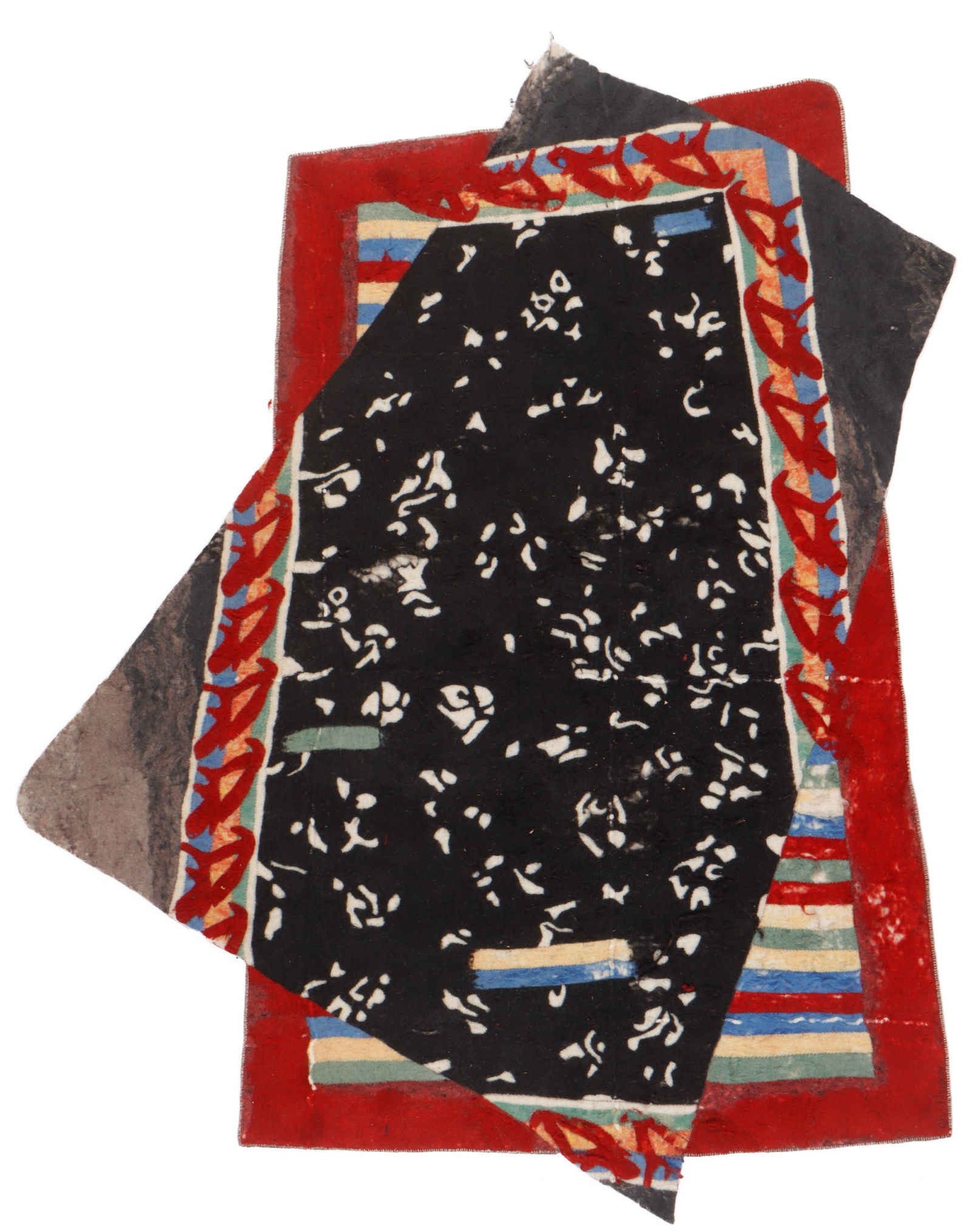 Chad Alice Hagen (American, 20th-21st c.) Large Felted Wool Textile (1 of 2)