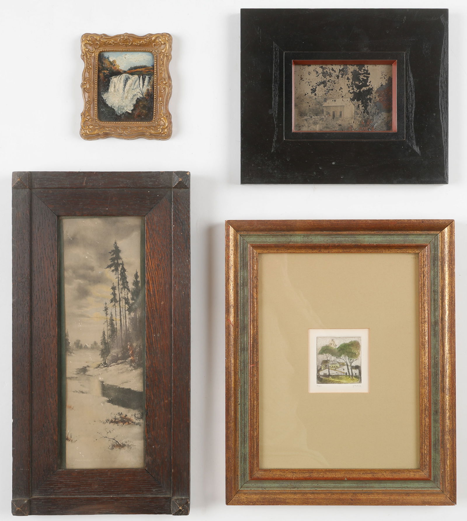 4 Framed Artworks (1 of 6)