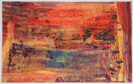 Ray Kass (American, b.1944) Abstract Painting 7'10'' x 4'11'' (239 x 150 cm)