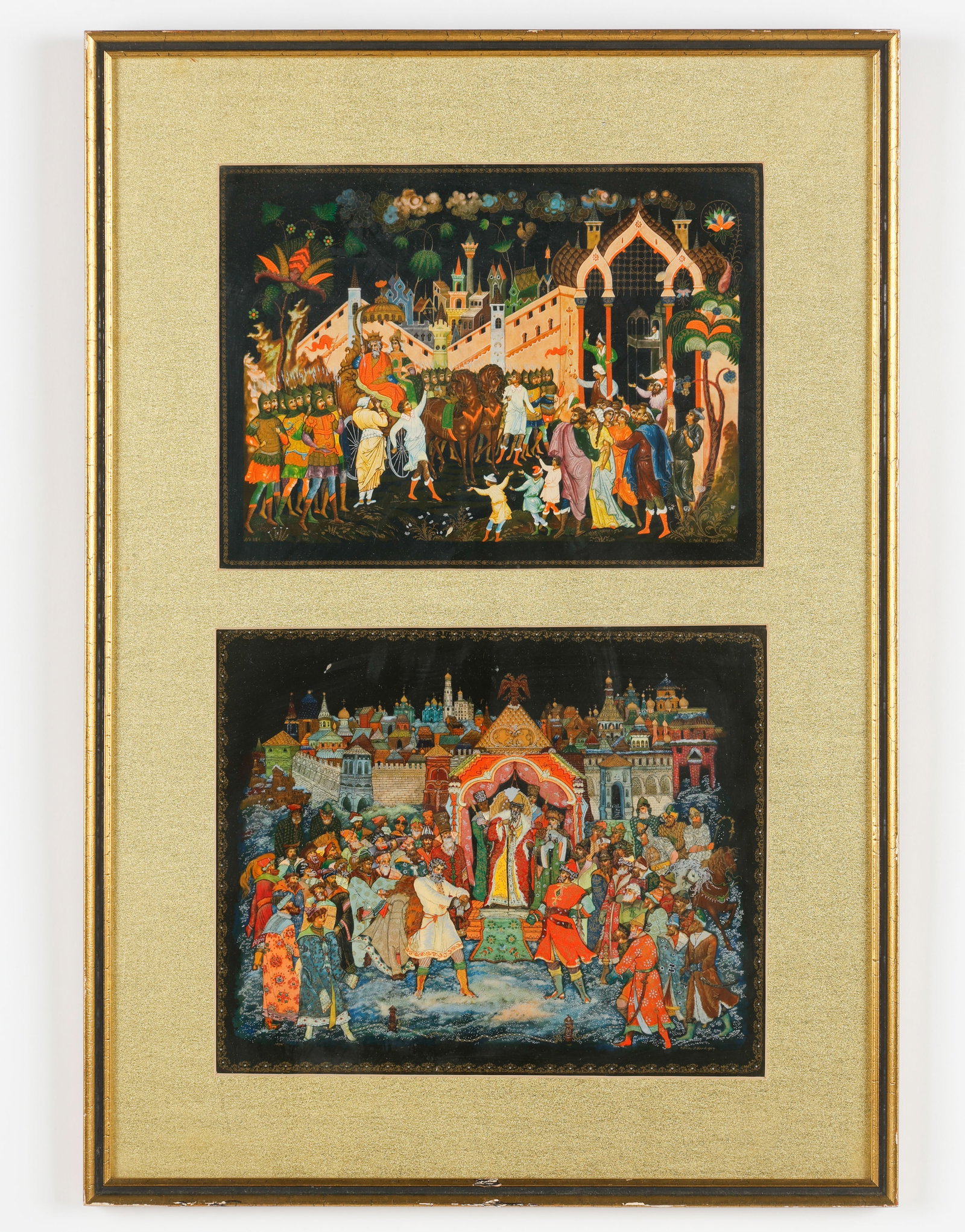 Pavel Dmitrievich Bazhenov (Russian/Russia) Fairy Tale, dated 1934 (1 of 6)