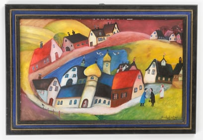 Juschi Seifried Otte (German, 20th c.) Untitled, 1989