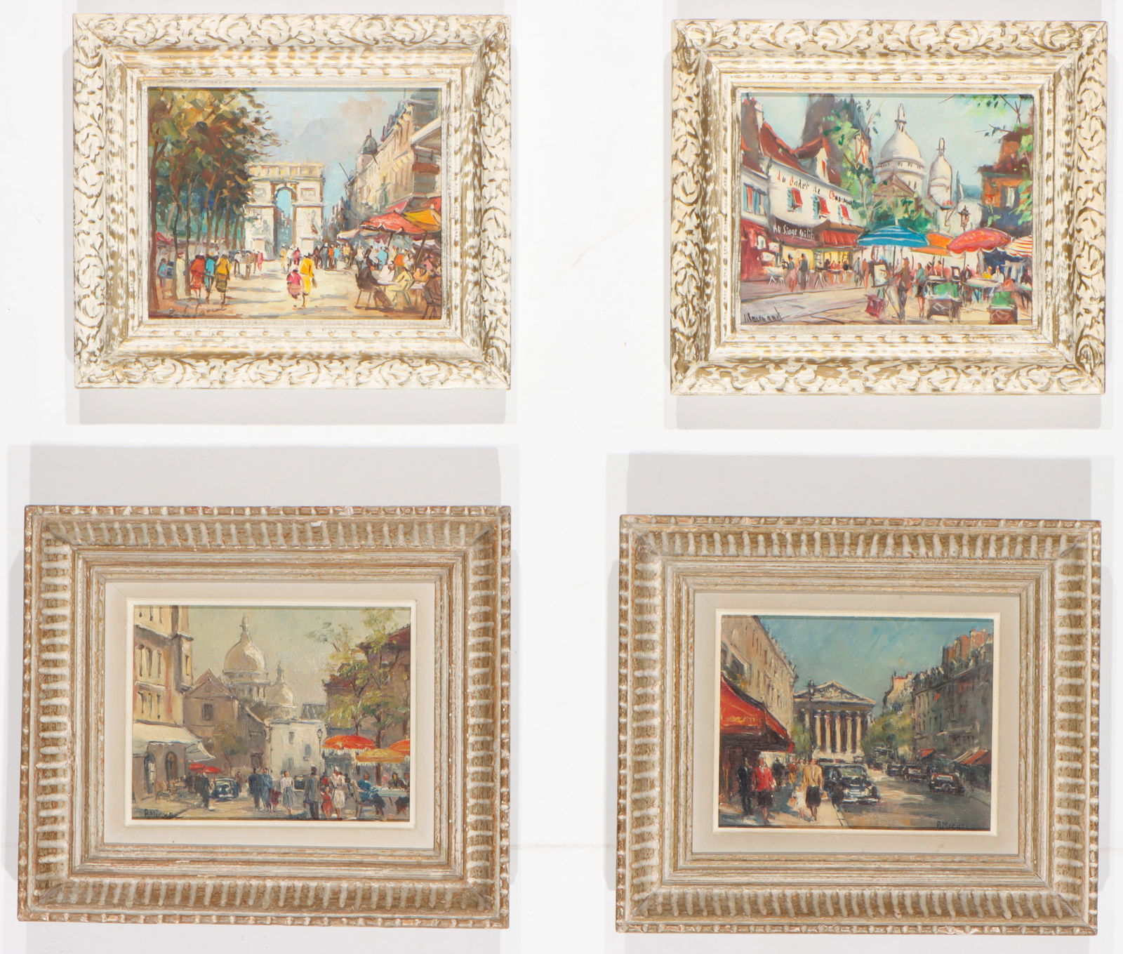 Four Painted View of Paris (1 of 6)
