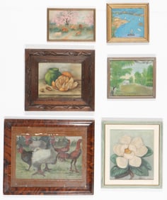 Collector's Lot of 6 Paintings