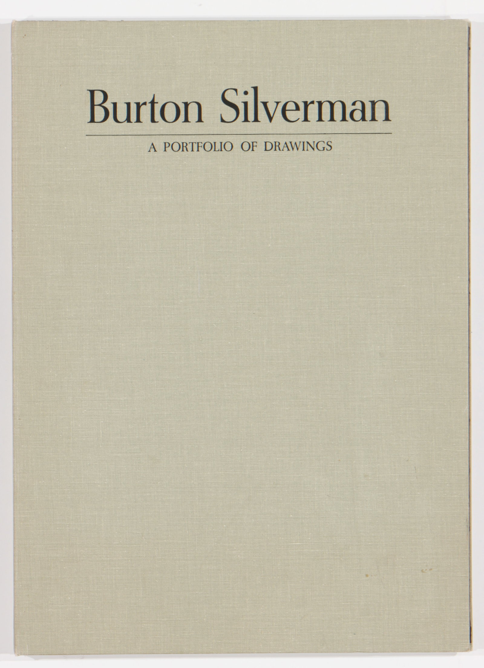 Burton Silverman: A Portfolio of Drawings (1 of 8)