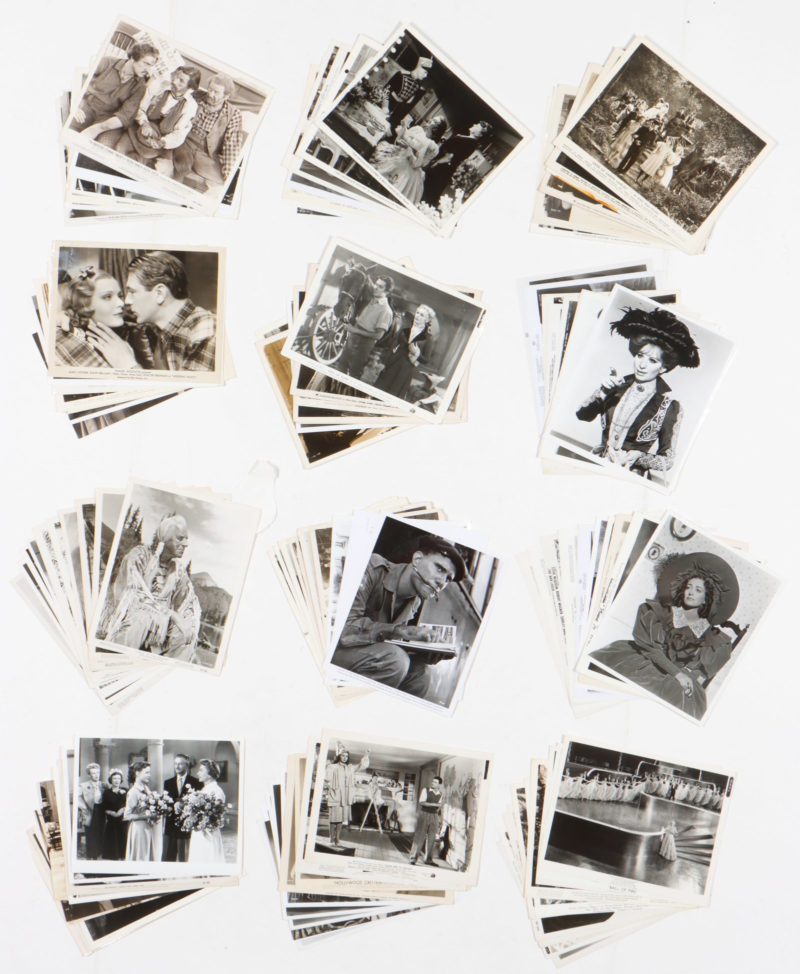 Archive of Classic Hollywood Movie Stills: 120+ Photographs: Archive of Classic Hollywood Movie Stills: 120+ Photographs. Including: Son of Fury, The Beloved Bachelor, Centennial Summer, The Virgin Soldiers, The Adventures of Mark Twain, Spellbound and more. Si