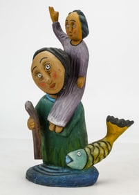 Eugeniusz Zegadlo (Poland, b. 1943). Polish Folk Art Carving