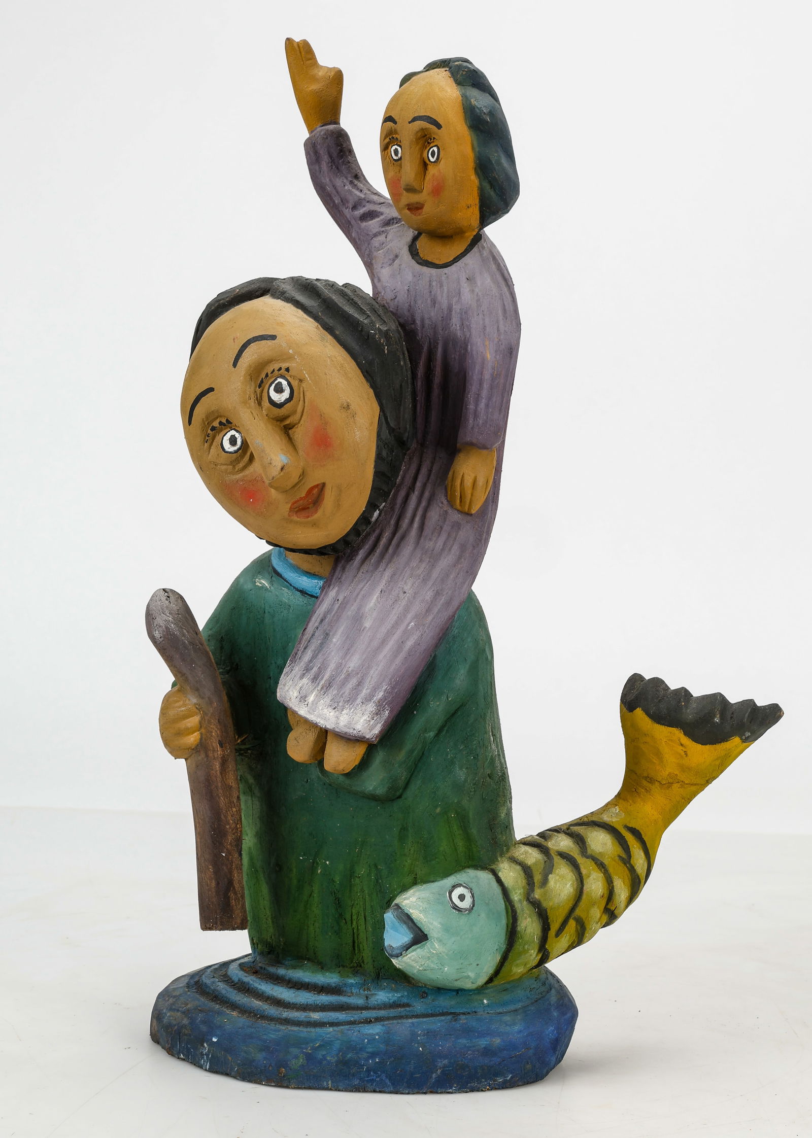 Eugeniusz Zegadlo (Poland, b. 1943). Polish Folk Art Carving (1 of 7)