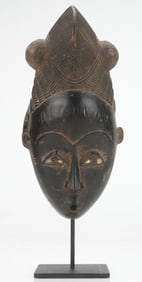 African Baule Mask, Ivory Coast