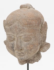 Java Clay Head, Majaphit, C. 15th C.