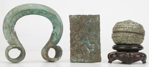 Collectors Lot of 3 Asian Bronzes