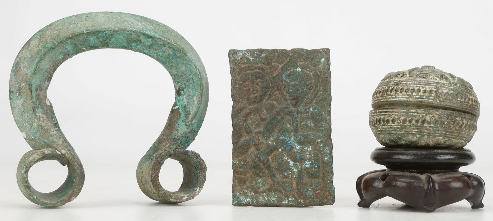 Collectors Lot of 3 Asian Bronzes (1 of 5)