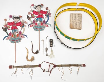 Collectors Lot of 11 Asian Ethnographic Items
