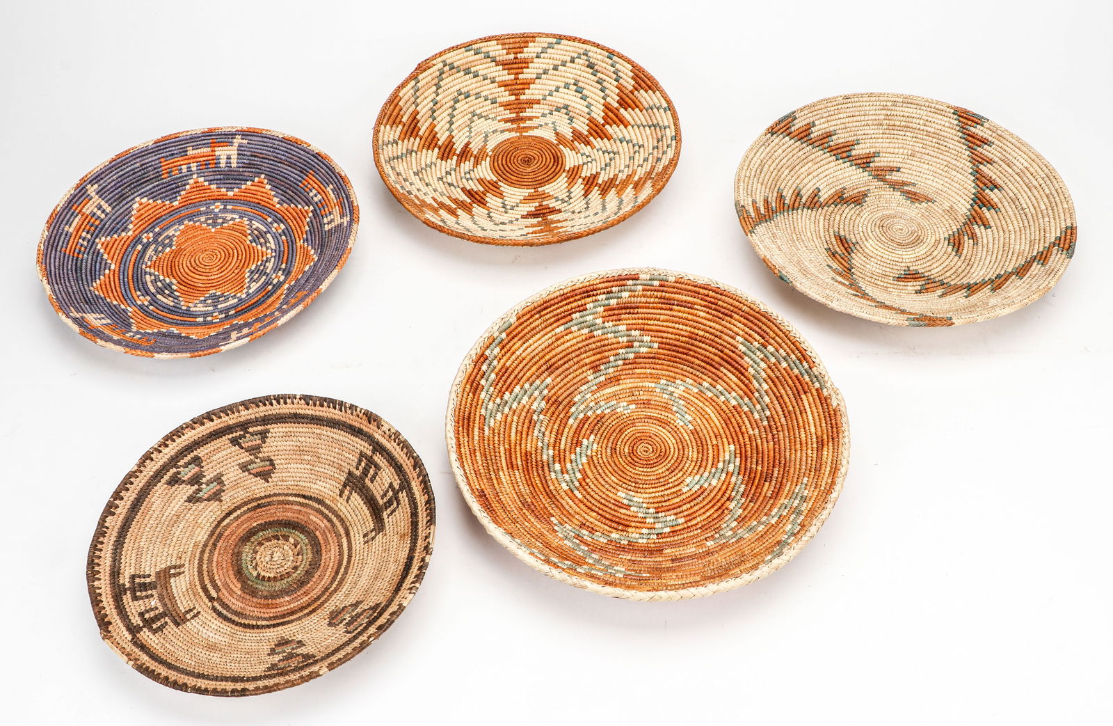 5 Native American Baskets (1 of 3)