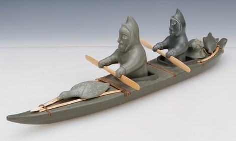 Charlie Kudlurok (Inuit, Belcher Island, b. 1933)