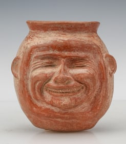 Face Urn, Chimu to Colonial Culture, C. 1470-1600.