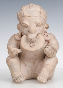 Sinu Culture Style Pottery Figure