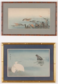 2 Japanese Woodblock Prints