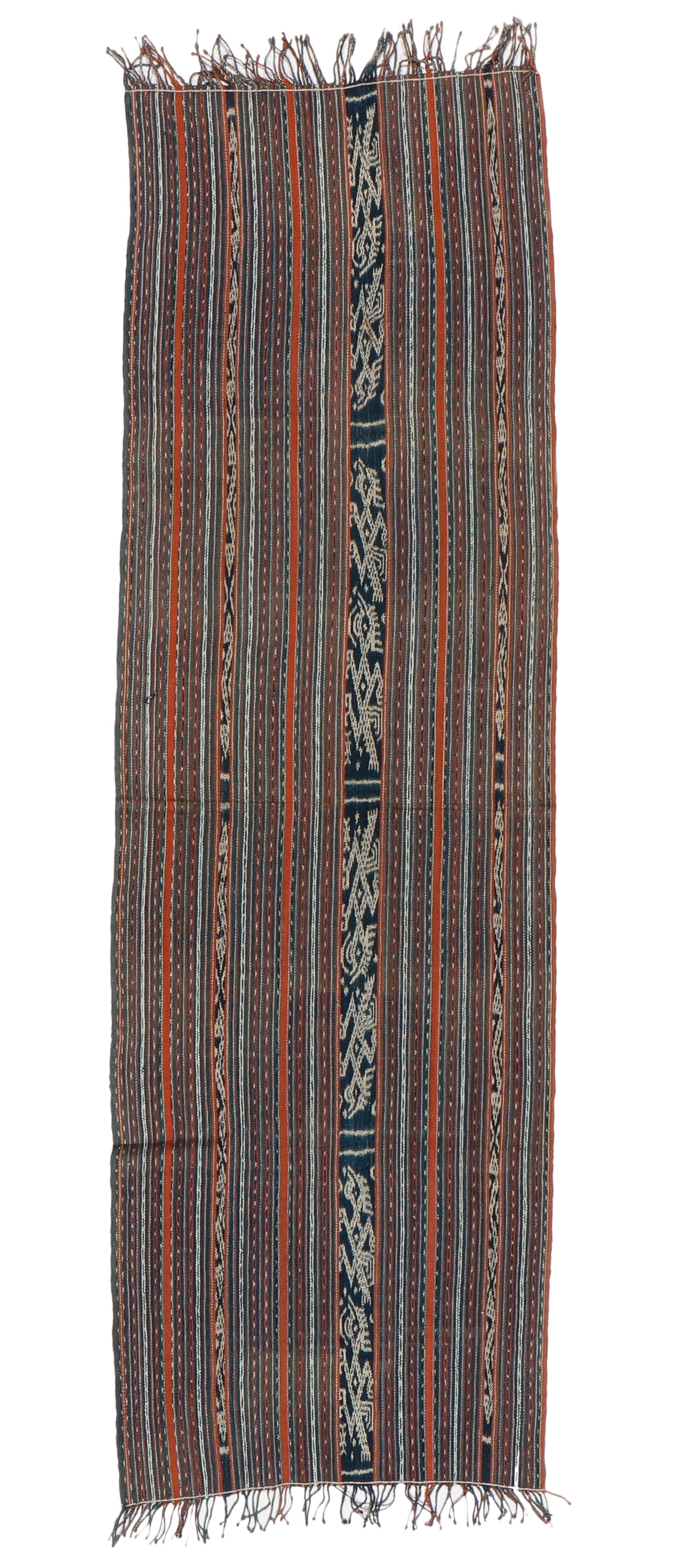 West Timor Cotton Ikat Textile, Mid 20th C. (1 of 3)