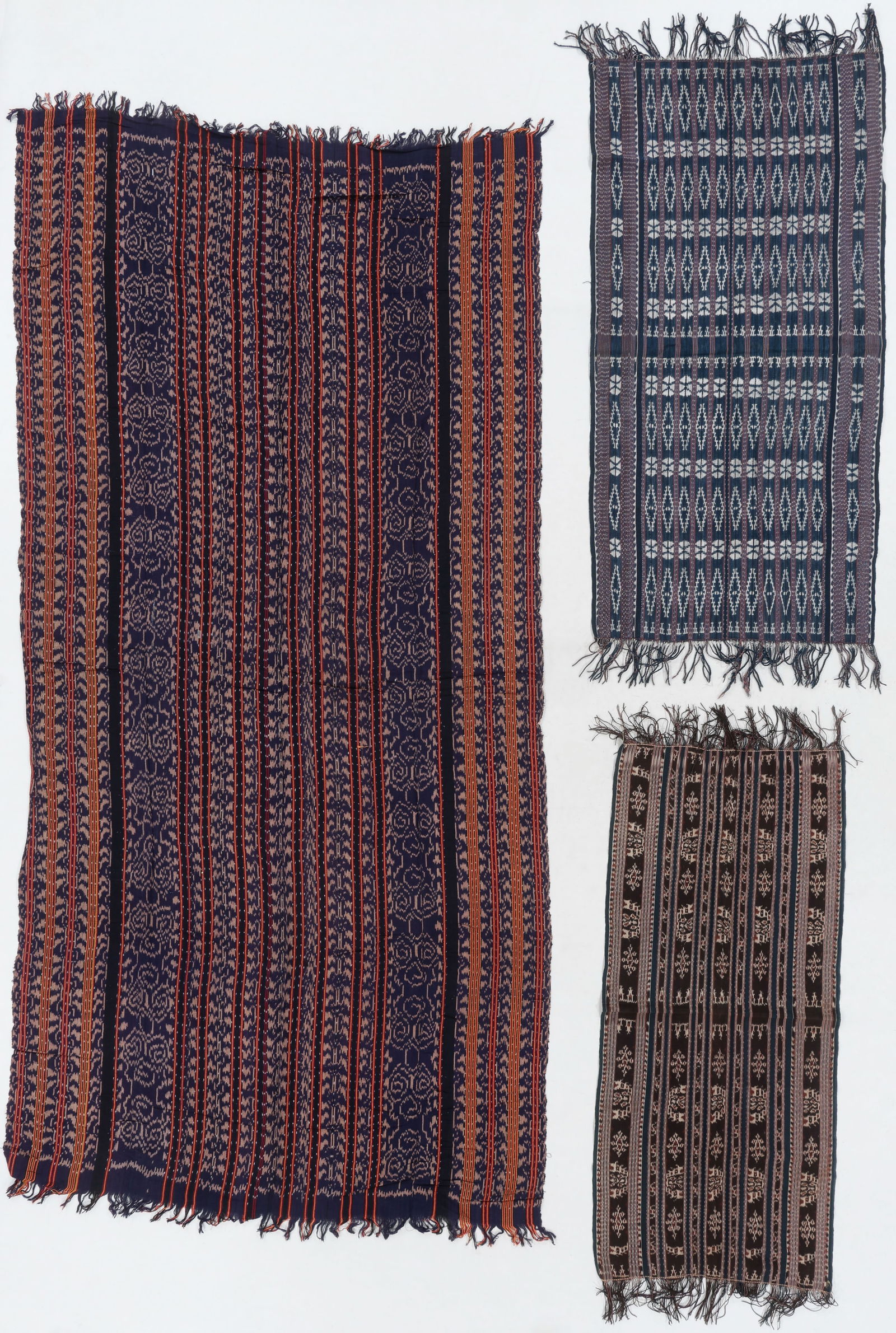 3 Indonesian Ikat Textiles (1 of 2)