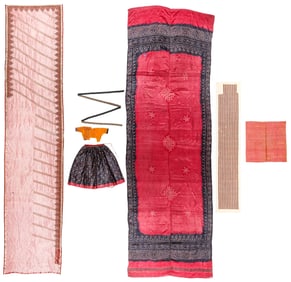 Group of 7 Indian Textiles