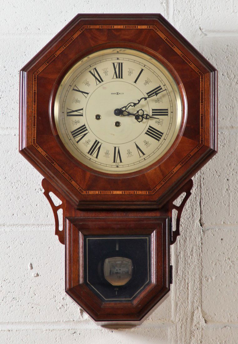 Wooden Howard Miller Wall Clock Mar 30, 2013 Material Culture in PA
