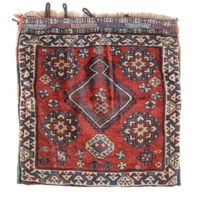 Lori Saddlebag, Persia, Late 19th C., 2'0'' x 2'0''