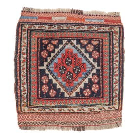 South Persian Bagface, Late 19th C., 1'10'' x 2'0''