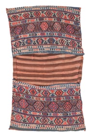 Sumak Double Bag, Transcaucasus, Late 19th C., 2'10'' x 5'0'