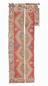 Central Anatolian Kilim, Turkey, Ca. 1800 or earlier, 5'10'' x 13'9''