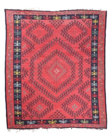 Sarkoy Kilim, Pirot Area, Serbia/Bulgaria, Late 19th C., 11'3'' x 13'2''