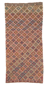 Shirvan Kilim, Caucasus, Ca. 1875, 5'0'' x 10'4''