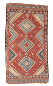 Gashgai Kilim, Persia, Late 19th C., 5'1'' x 9'6''