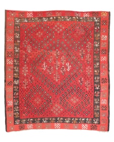 Sarkoy Kilim, Pirot Area, Serbia/Bulgaria, Ca. 1900, 11'2'' x 13'1''