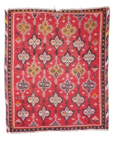 Oushak Kilim, Turkey, Ca. 1910, 9'4'' x 10'10''