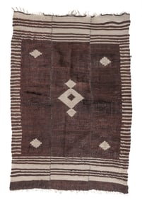 Central Anatolian Tulu, Turkey, Early 20th C., 4'0'' x 5'10''