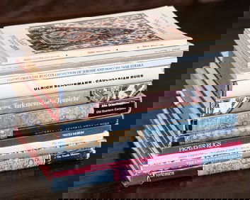 Collection of Oriental Rug Books