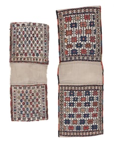 Two Flatwoven Double Bags, Transcaucasus, Late 19th C.