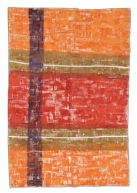 Modern Paola Lento Felt Rug, 6'2'' x 9'2''