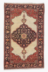 Fine Ferahan Sarouk Rug, Persia, Late 19th C., 4'4'' x 7'0''