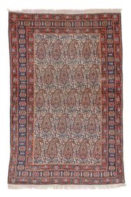 Senneh Rug, Persia, Late 19th C., 4'4'' x 6'7''