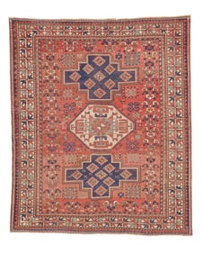 Lori Pambak Kazak Rug, Caucasus, Late 19th C., 5'10'' x 7'0''